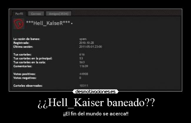 ¿¿Hell_Kaiser baneado?? - 