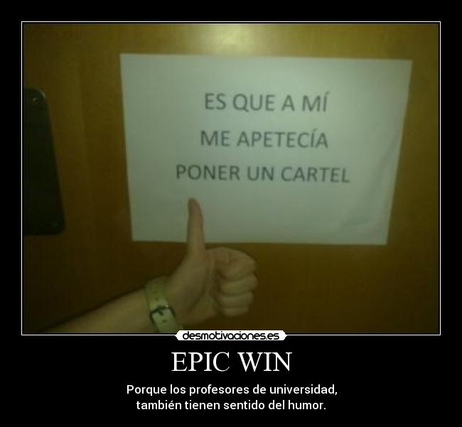 EPIC WIN - 