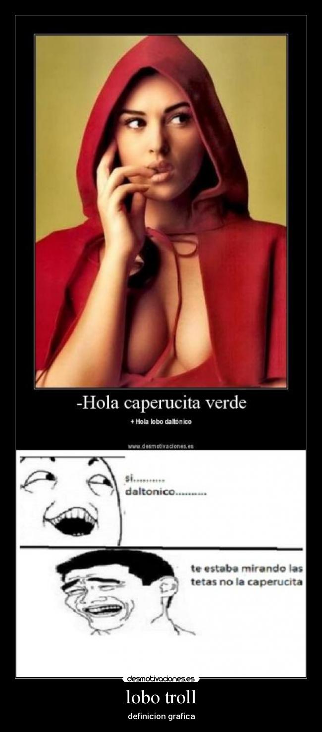 lobo troll - definicion grafica