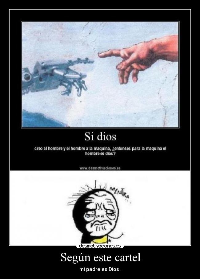 Según este cartel - 