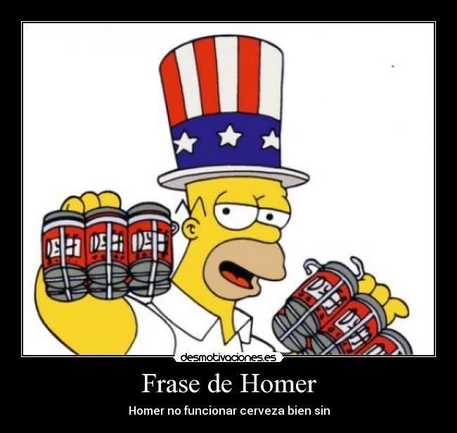 Frase de Homer - 