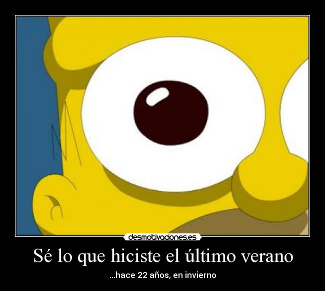 Sé lo que hiciste el último verano -