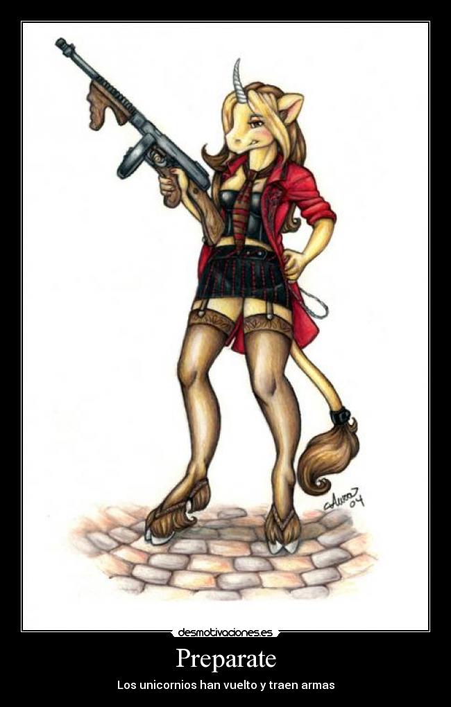 carteles unicornios desmotivaciones