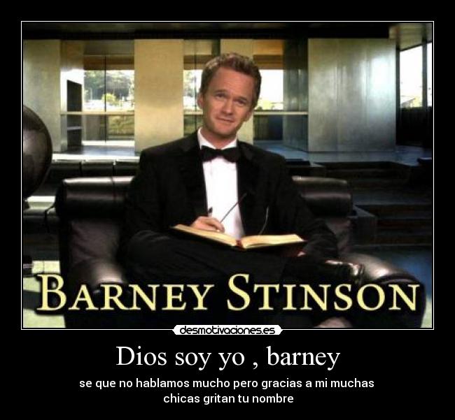 Dios soy yo , barney - 