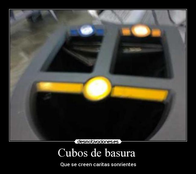 Cubos de basura -