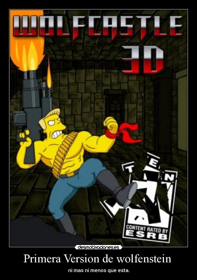 Primera Version de wolfenstein -