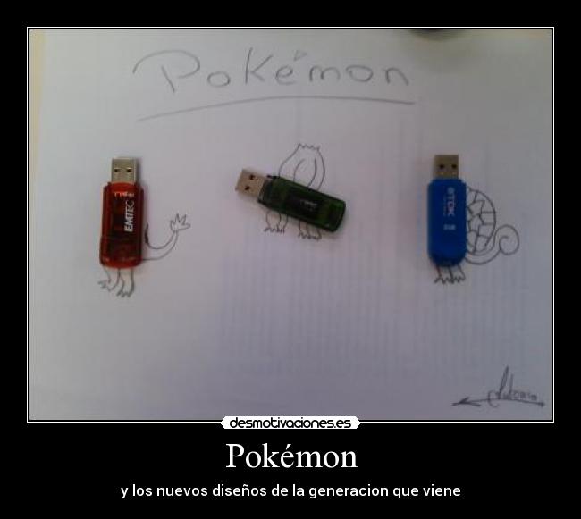 Pokémon - y los nuevos diseños de la generacion que viene