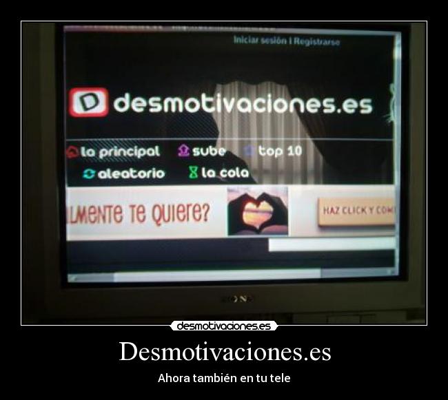 Desmotivaciones.es - Ahora también en tu tele
