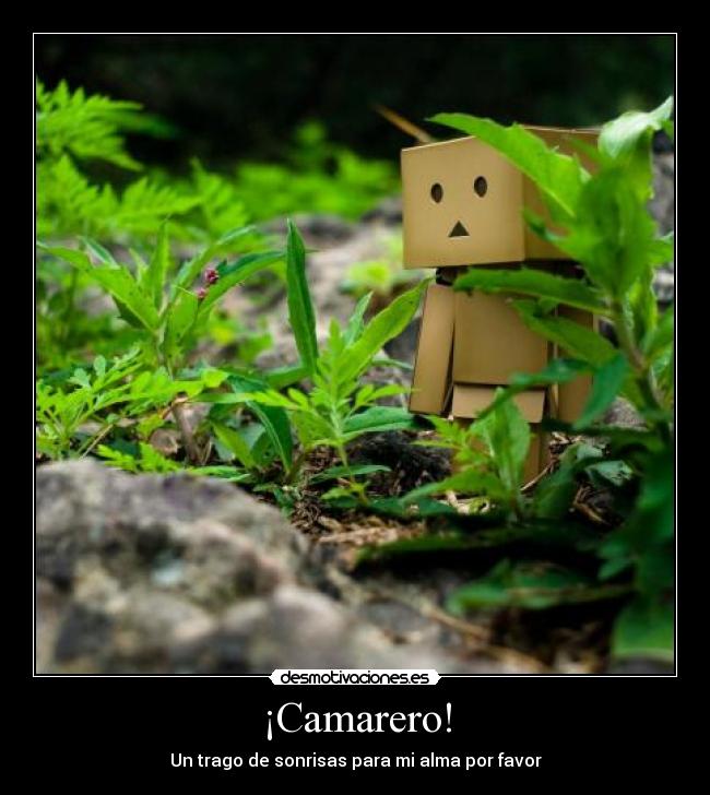 carteles trago sonrisas alma camarero eniine desmotivaciones