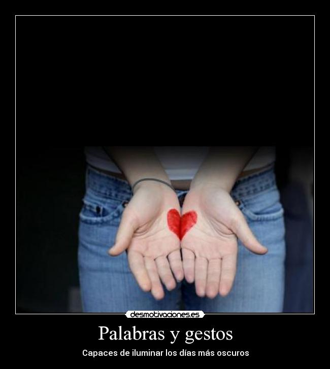 Palabras y gestos - 