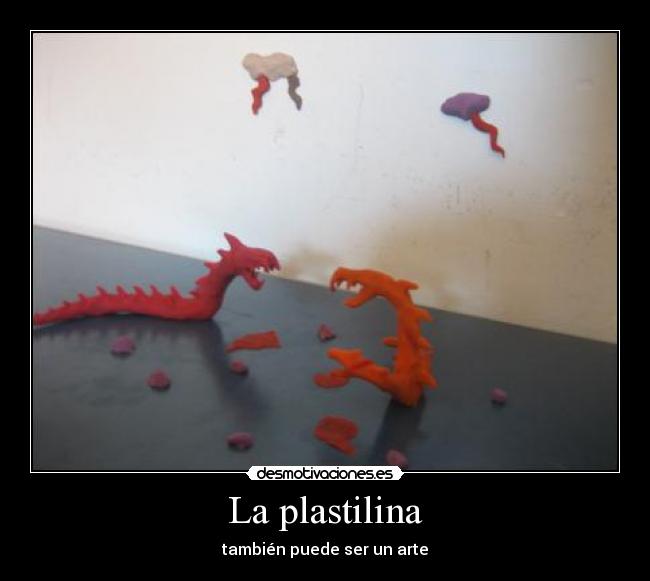 La plastilina - también puede ser un arte