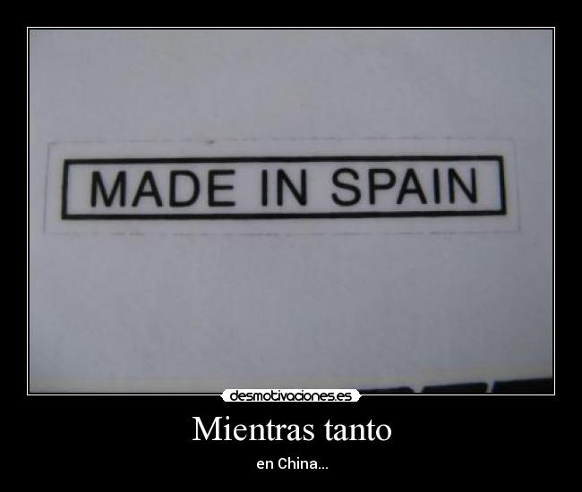 Mientras tanto - en China...