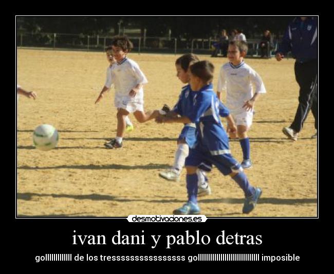 ivan dani y pablo detras -