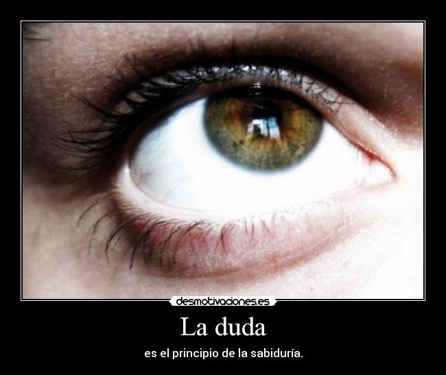 La duda -