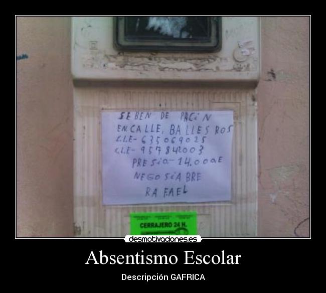 Absentismo Escolar - 