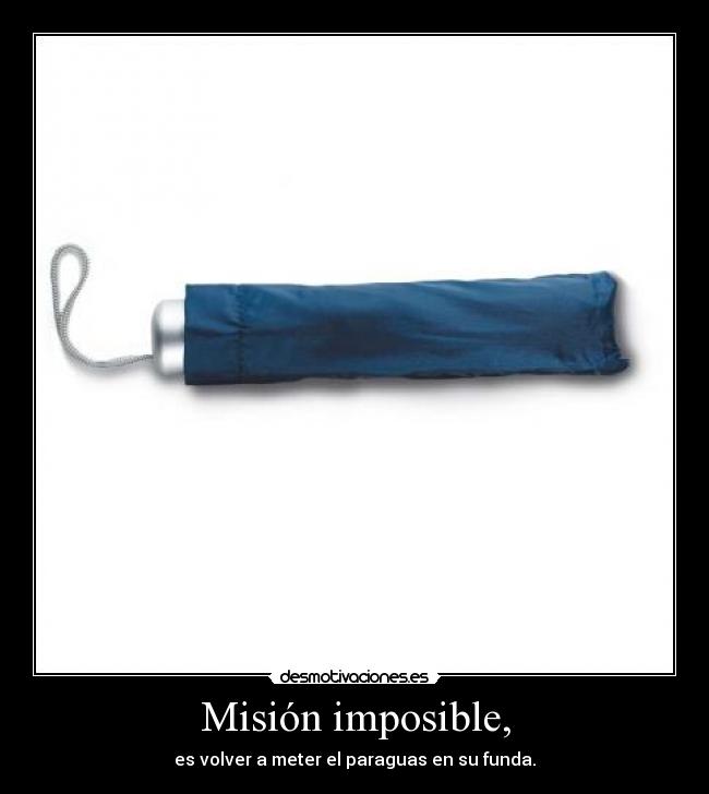 Misión imposible, - 