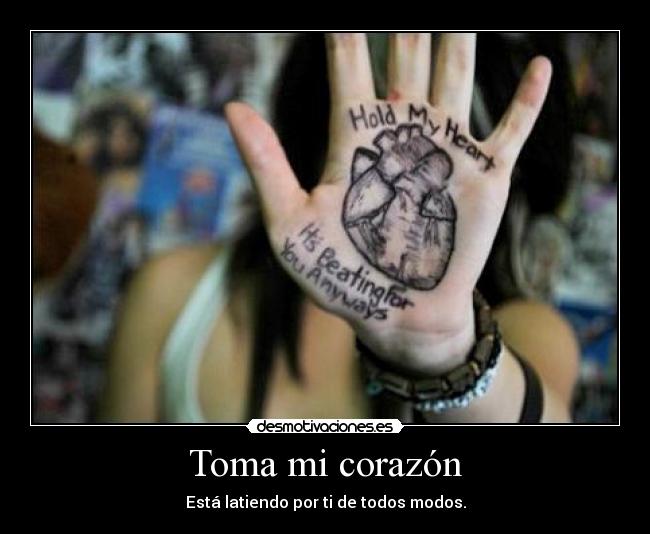 Toma mi corazón - 