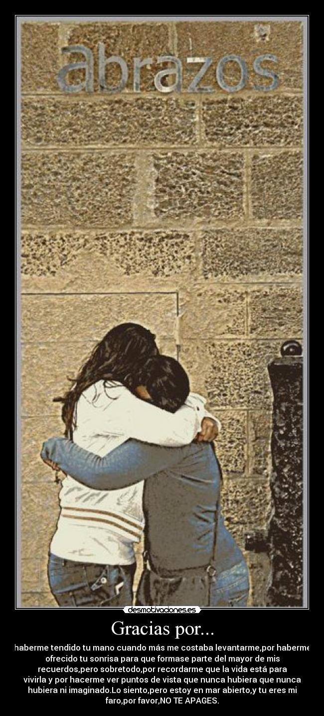Gracias por... -