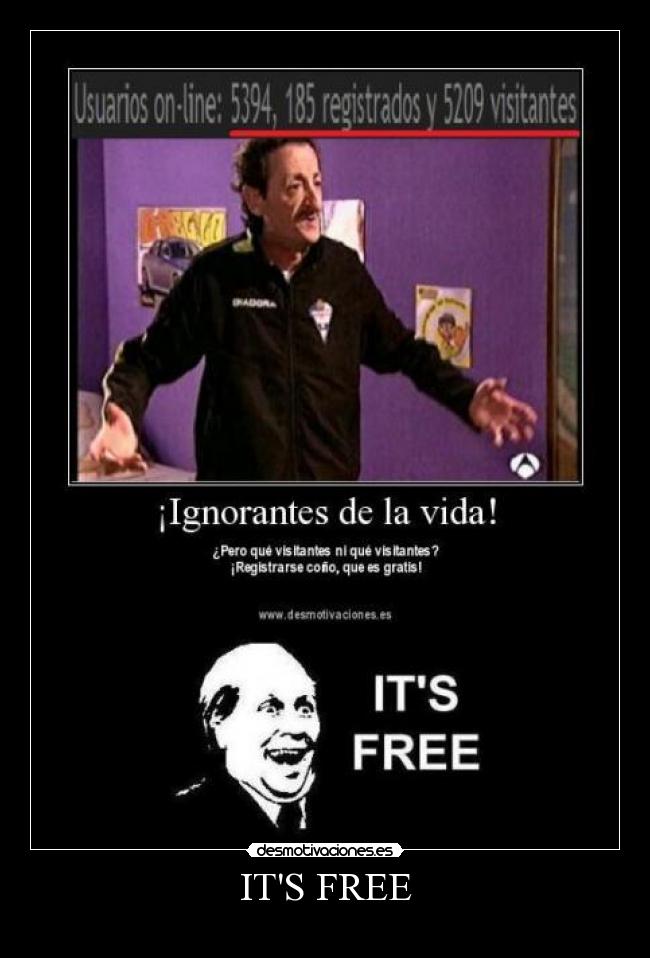 ITS FREE -