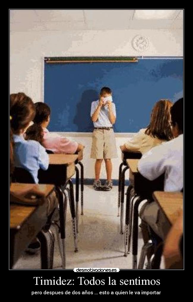 carteles timidez desmotivaciones