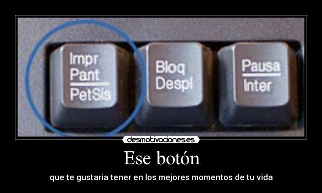 Ese botón -