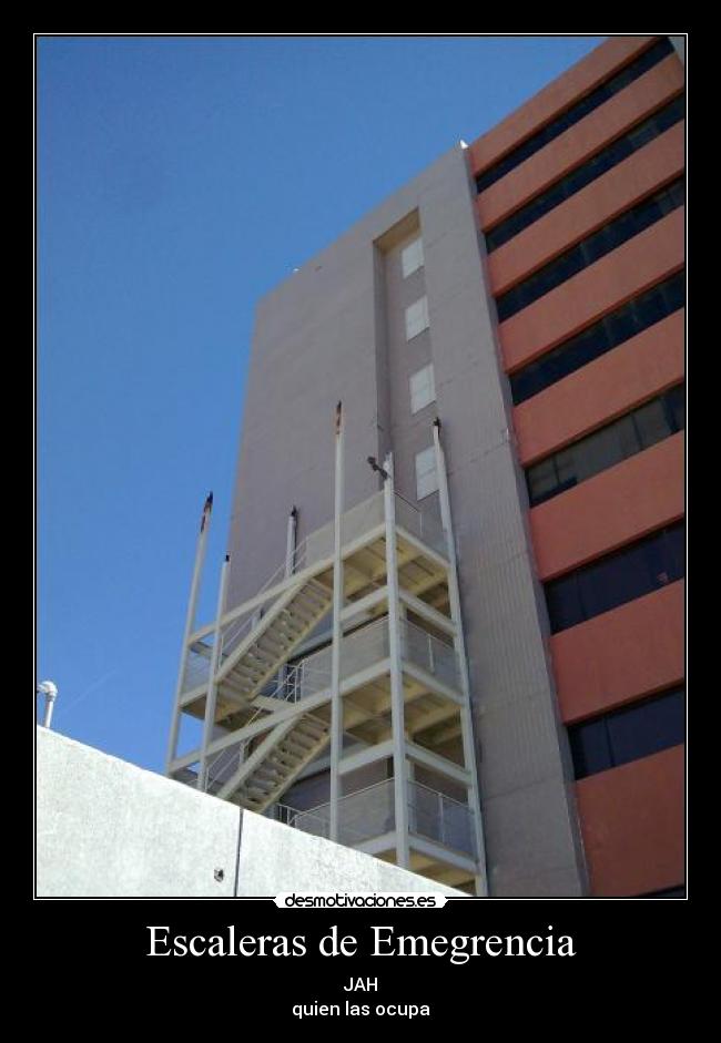 Escaleras de Emegrencia - 
