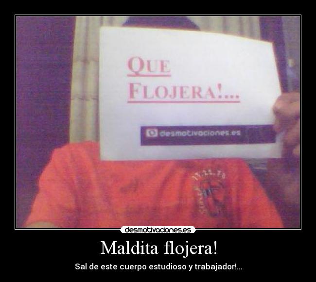 Maldita flojera! - 