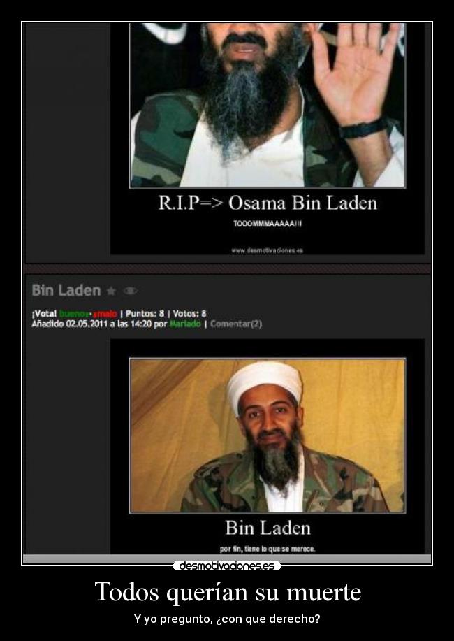 Todos querían su muerte - Y yo pregunto, ¿con que derecho?