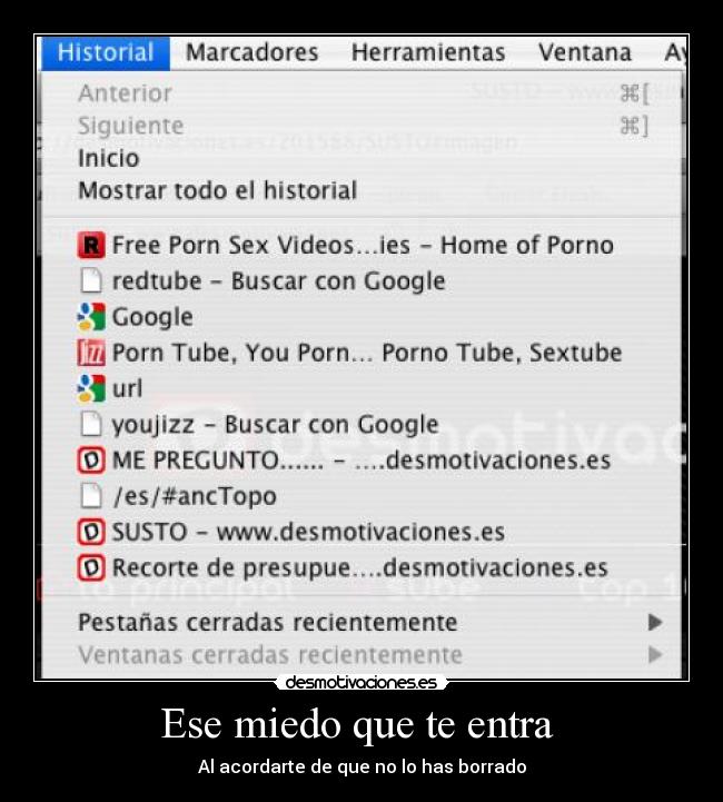 carteles miedo sanxooo adrysmaug desmotivaciones