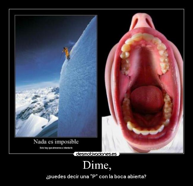 Dime, -