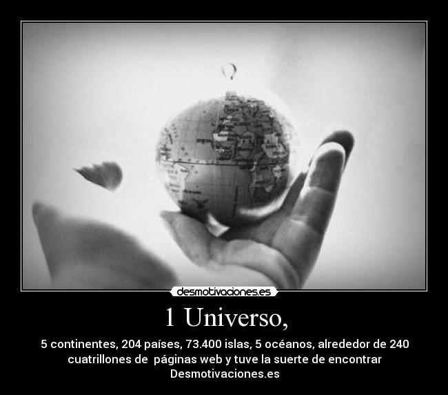 1 Universo, -