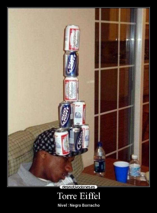 Torre Eiffel - Nivel : Negro Borracho