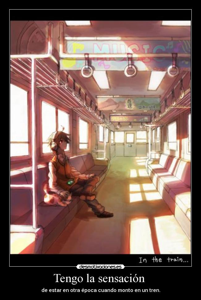 Tengo la sensación  - 