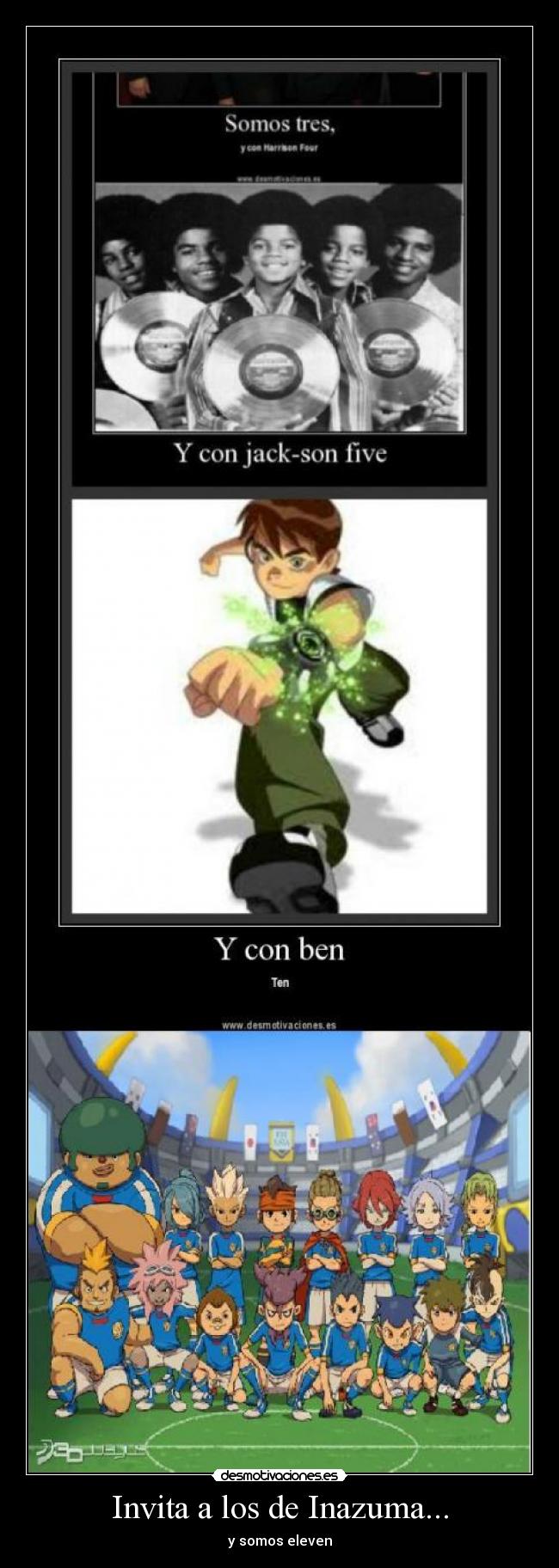 Invita a los de Inazuma... -