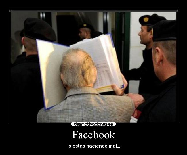 Facebook - lo estas haciendo mal...