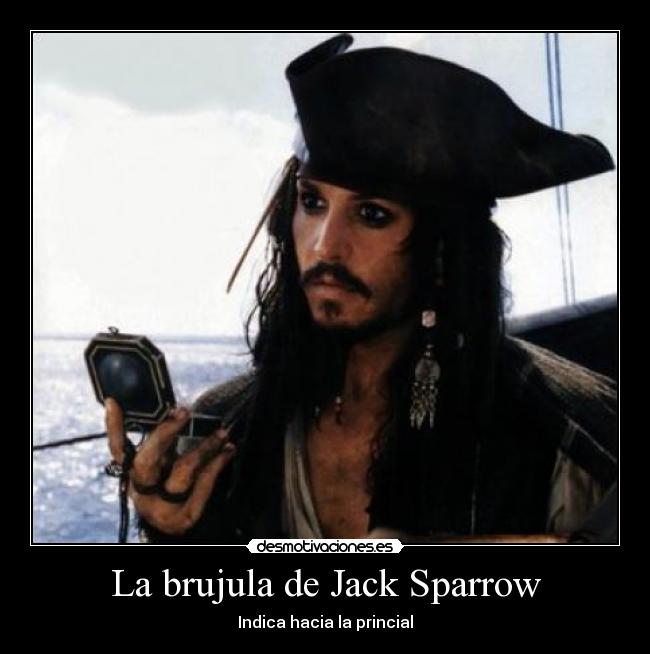 La brujula de Jack Sparrow -