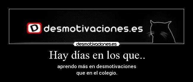 Hay días en los que.. - 