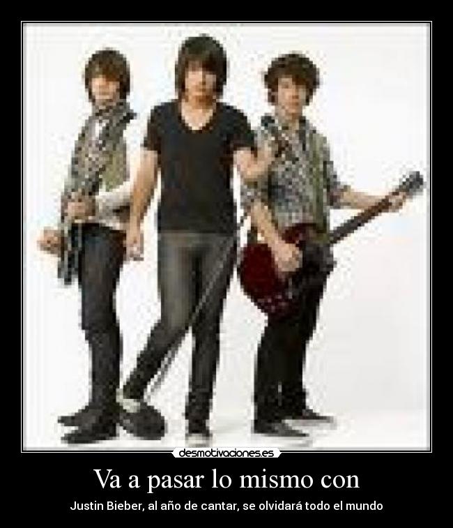 Va a pasar lo mismo con - Justin Bieber, al año de cantar, se olvidará todo el mundo