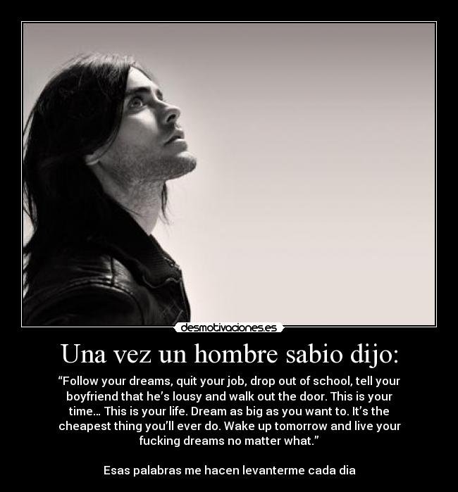 carteles jared leto 30stm thirty seconds mars desmotivaciones