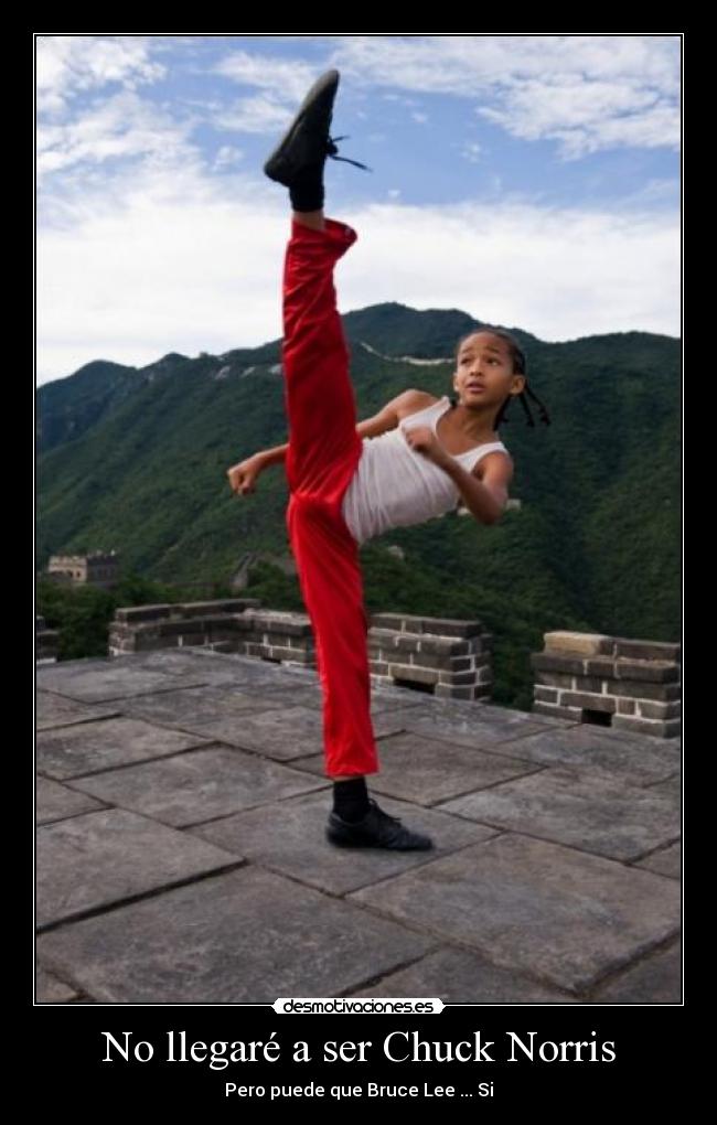 No llegaré a ser Chuck Norris - 