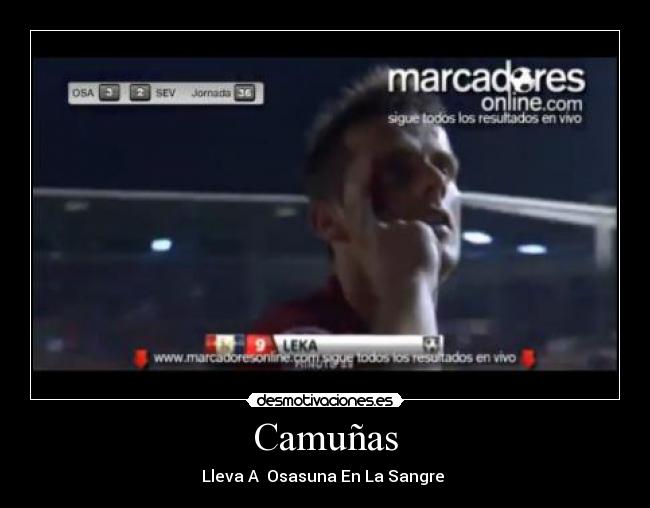 Camuñas - Lleva A  Osasuna En La Sangre 
