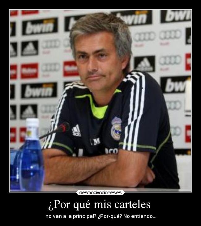 ¿Por qué mis carteles - no van a la principal? ¿Por-qué? No entiendo...