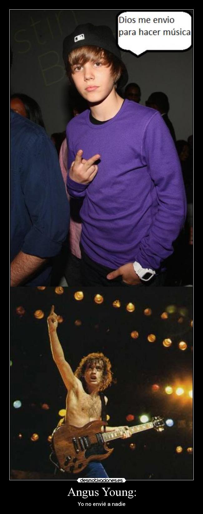 Angus Young: - Yo no envié a nadie