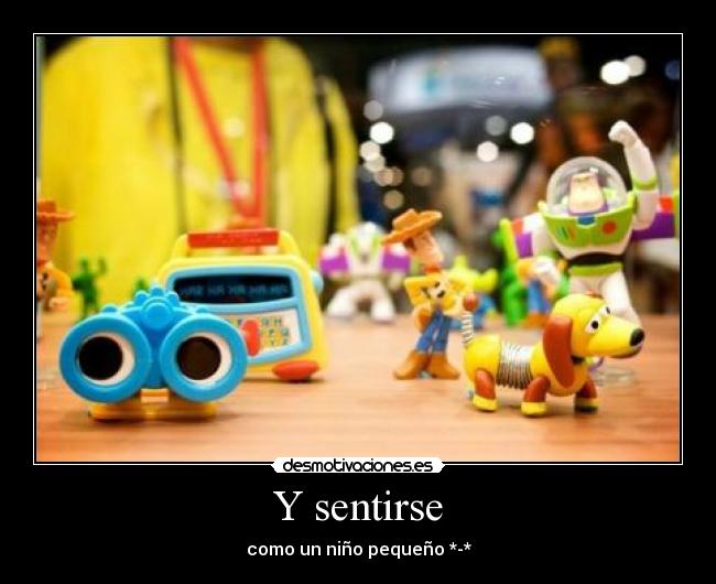 Y sentirse -
