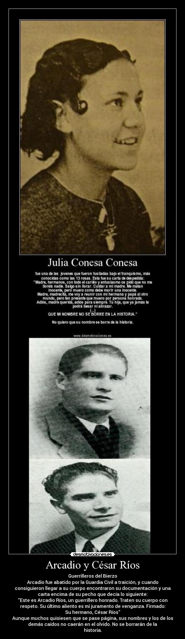 carteles cesar arcadio rios desmotivaciones