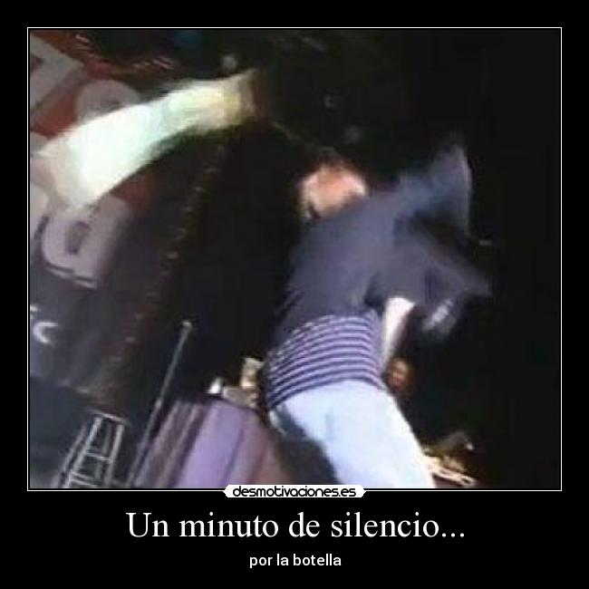 Un minuto de silencio... - 