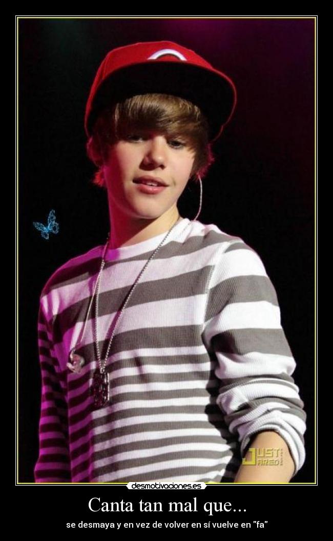 Canta tan mal que... - 