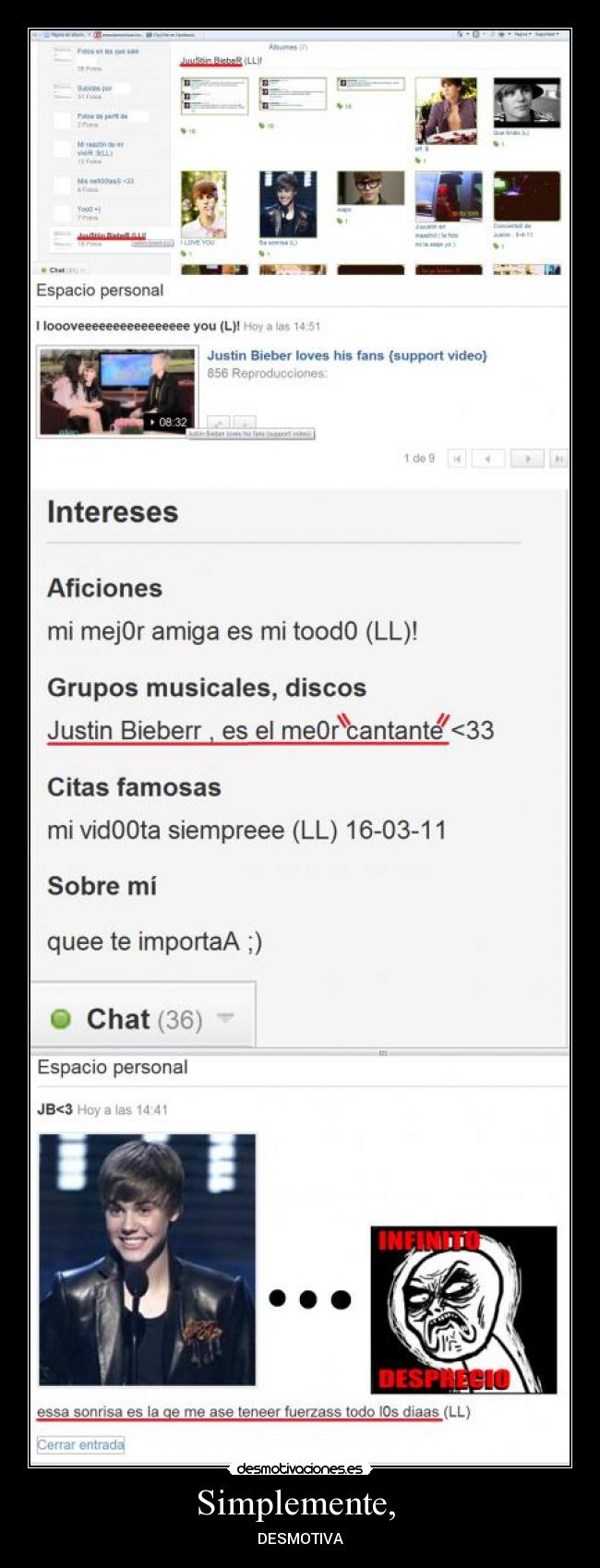 carteles justin bieber desmotivaciones