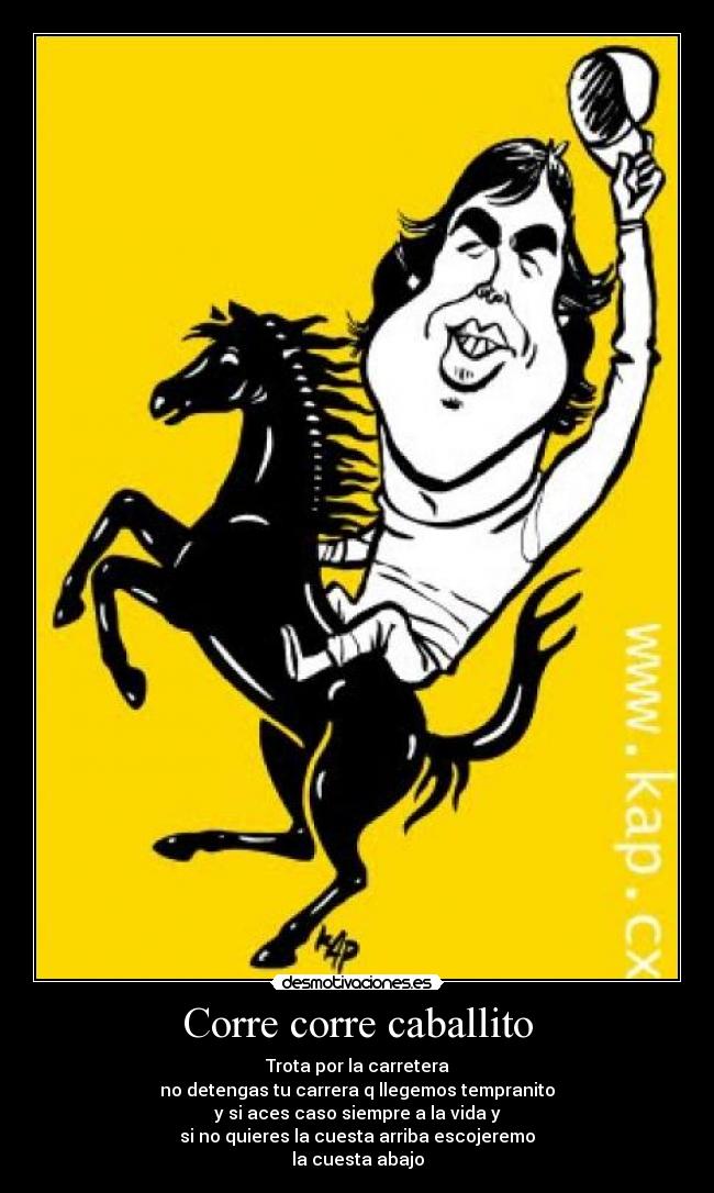 Corre corre caballito -
