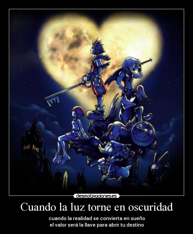 carteles kingdom hearts desmotivaciones